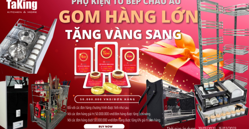 Gom hàng lớn - Tặng vàng sang